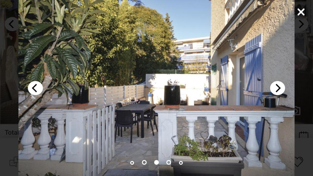 Villa Maeva à 300 m des plages Antibes Esterno foto